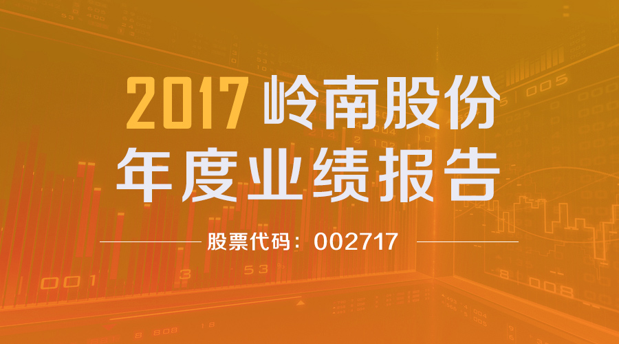 岭南股份2017年年度报告