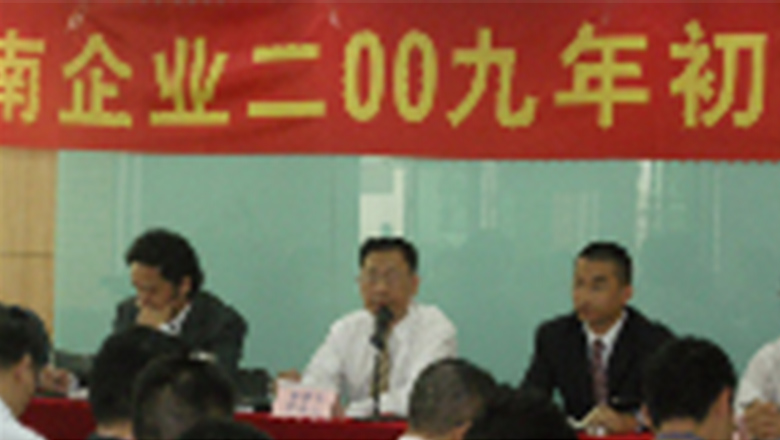 新形势 新挑战 新发展——岭南企业2009年新年管理工作大会胜利召开
