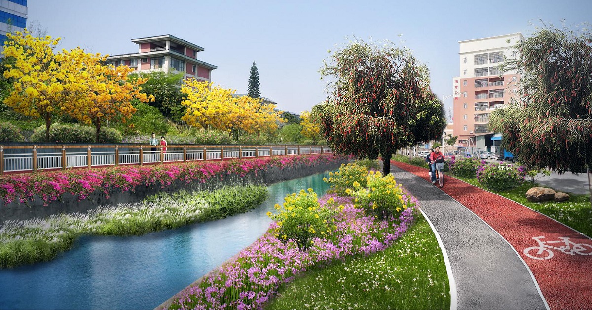 岭南园林关于城市河道景观设计构想