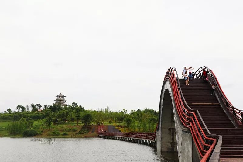 研溪湿地公园图